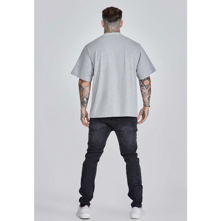 Sik Silk T-Shirt Logo Oversized  