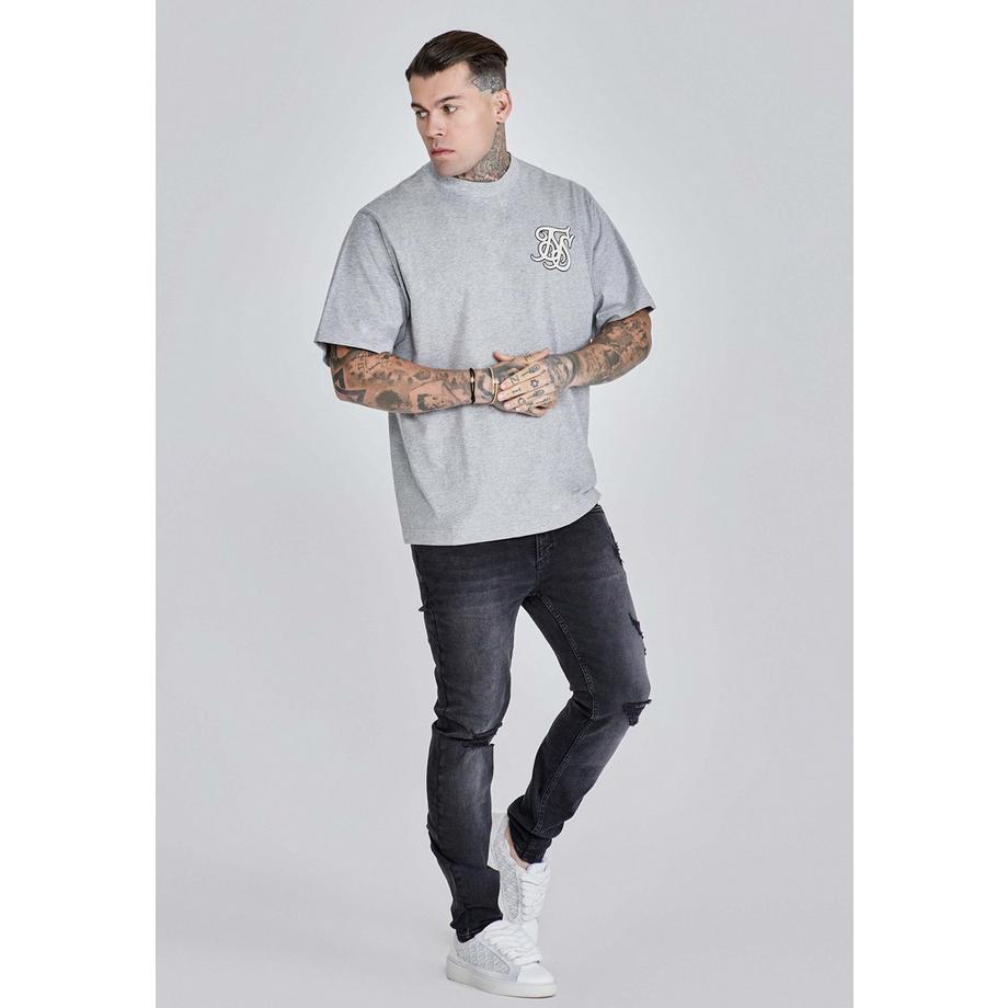 Sik Silk T-Shirt Logo Oversized  
