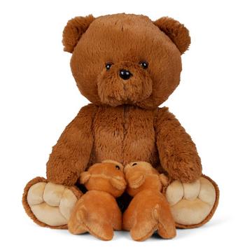 Set de peluches Maman Ours et Bébés