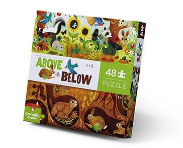 Crocodile Creek  Above & Below 48pcs / Things that Go 