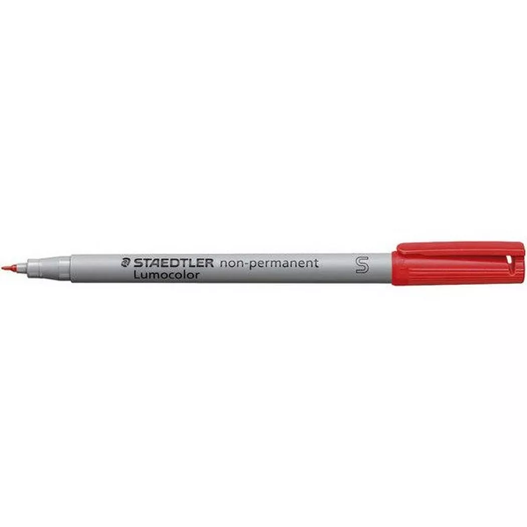 Staedtler Folienschreiber Lumocolor S nonpermanent rot