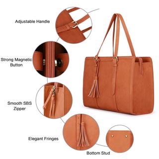 Only-bags.store  Laptop-Tasche Aktentasche Handtasche große Handtasche Business-Arbeitstasche 