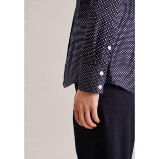 Seidensticker  Blouse col Calice Imprimé Manche longue Col 