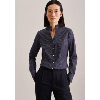 Seidensticker  Blouse col Calice Imprimé Manche longue Col 