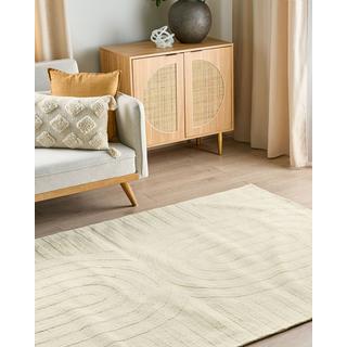 Beliani Tapis en Laine Scandinave MASTUNG  