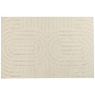 Beliani Tapis en Laine Scandinave MASTUNG  