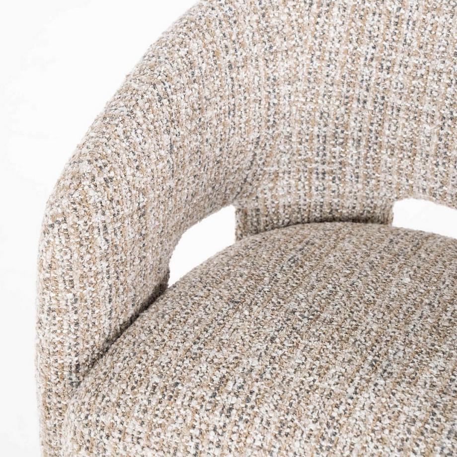 mutoni Chaise Hamilton taupe Asti  