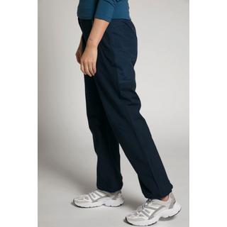 Ulla Popken  Pantalon fonctionnel, poches zippées, velcro 