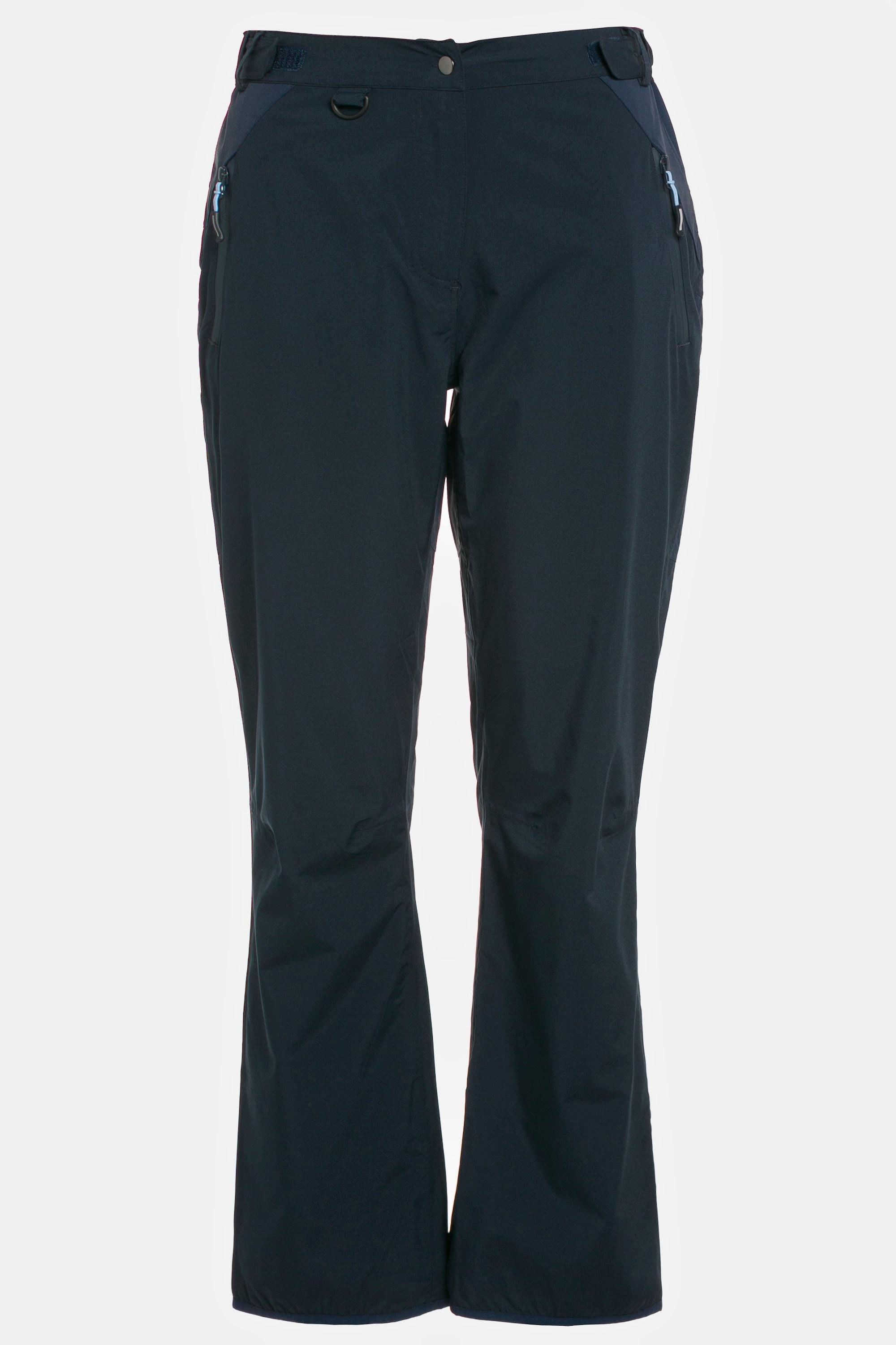 Ulla Popken  Pantalon fonctionnel, poches zippées, velcro 