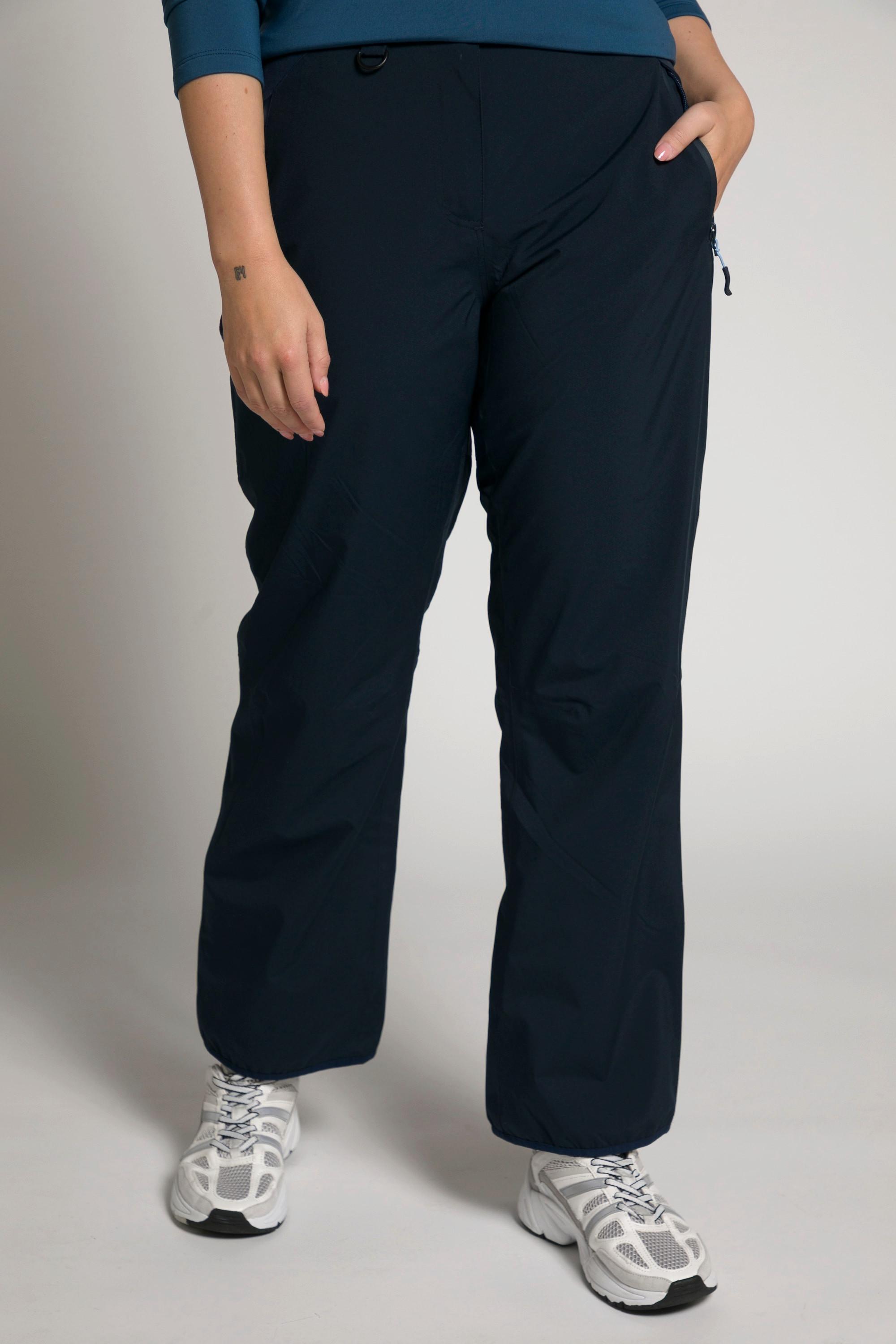 Ulla Popken  Pantalon fonctionnel, poches zippées, velcro 