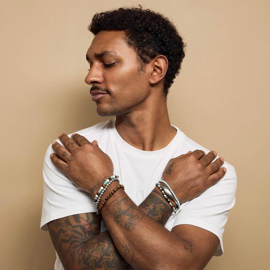 Balibay  Ayden  Armband mit Edelsteinen und 925 Sterling Silber 