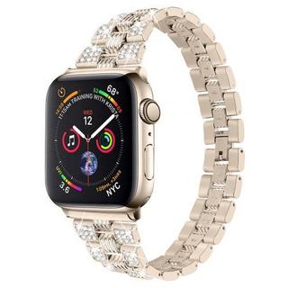 Cover-Discount  Apple Watch 44/45/46/49mm - Edelstahl Mit Strass Armband 