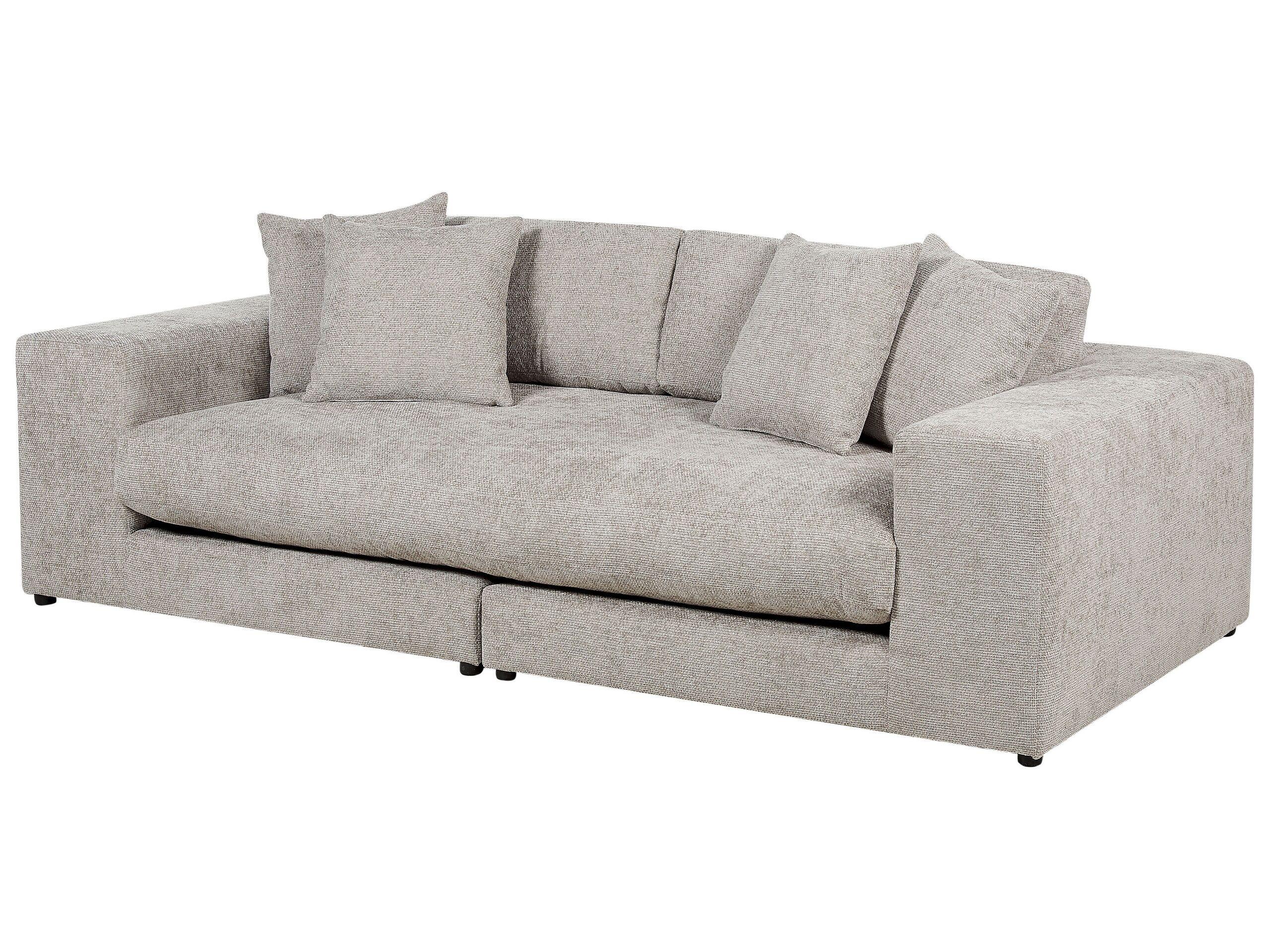 Beliani 3 Sitzer Sofa aus Polyester Modern GLORVIKA  