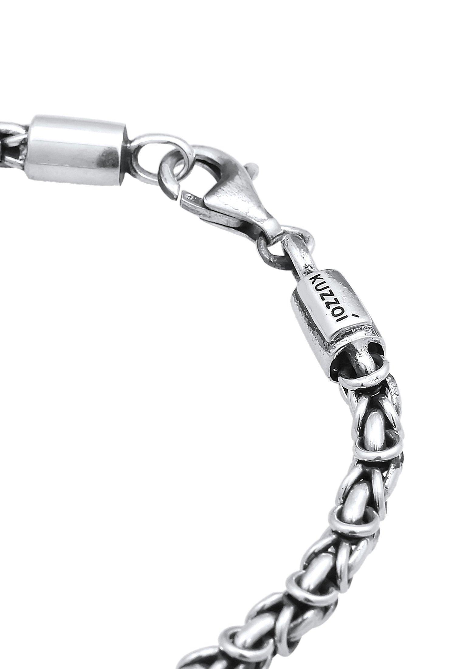 Kuzzoi  Bracelet Königskette Basic 925 Silber 