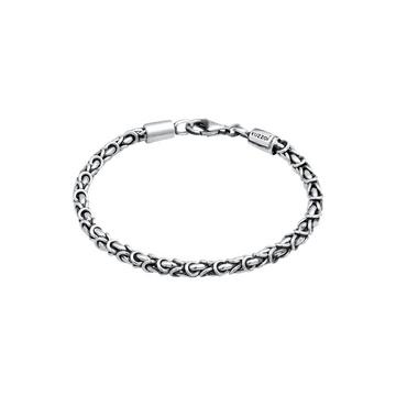 Bracelet Königskette Basic 925 Silber