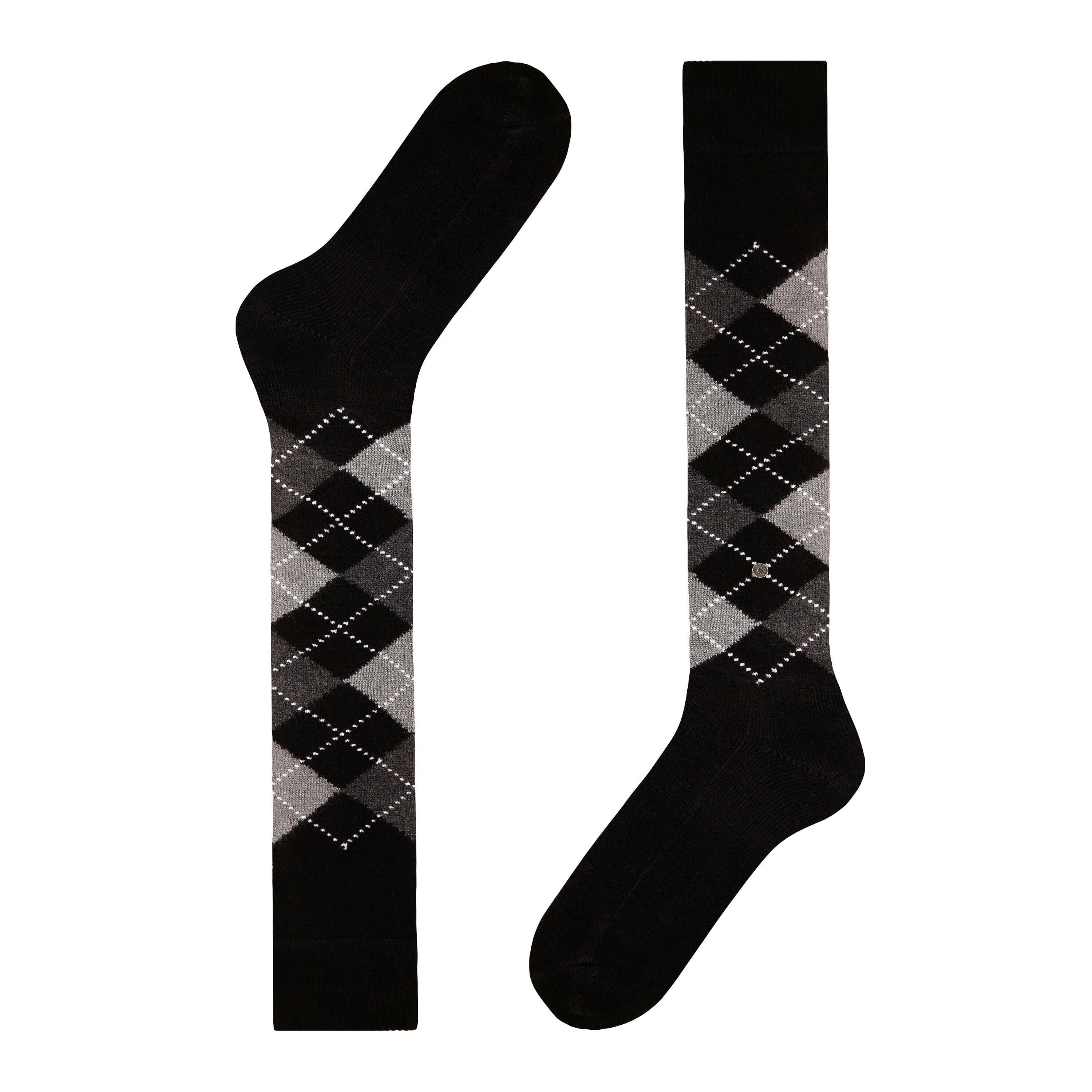 Burlington Preston Argyle Kniestrümpfe  