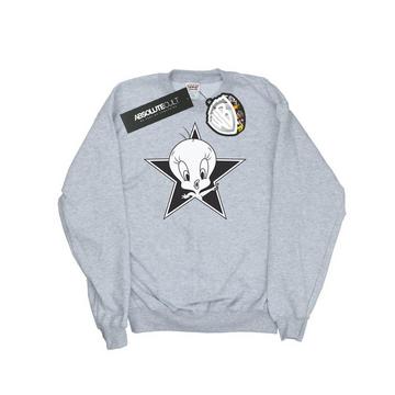 Tweety Pie Mono Star Sweatshirt