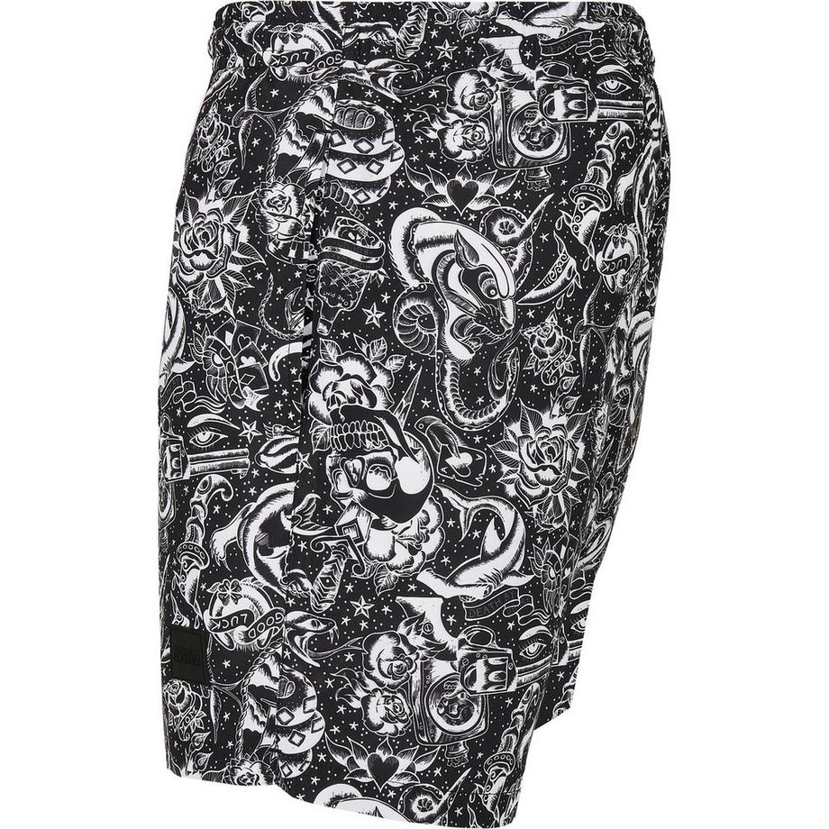 URBAN CLASSICS Badeshorts Pattern  