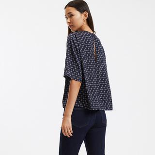 La Redoute Collections  Blouse col rond en satin 