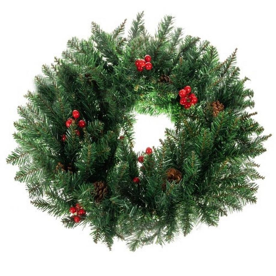 Couronne de porte de décoration de Noël, ornement décoratif, épaisseur 60 cm, XXL