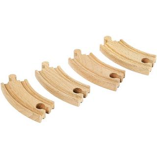 BRIO  Petits rails courbes - 90 mm 