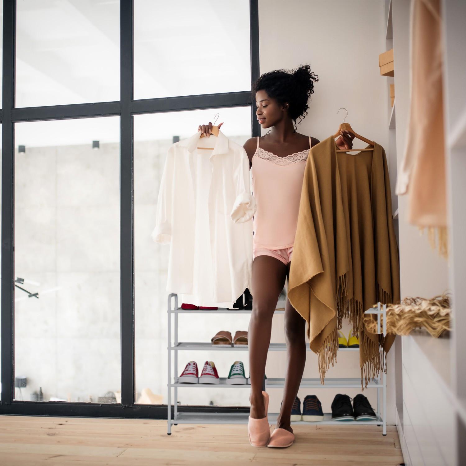 Northix Scarpiera in metallo per 16 paia di scarpe  