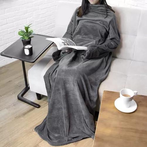 Ruhhy Sweatshirt Decke Grau  