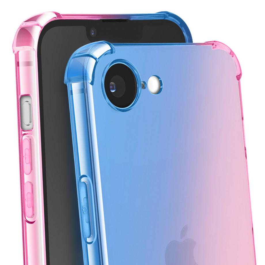 Forcell  Hülle iPhone 16e Blau / Rosa 