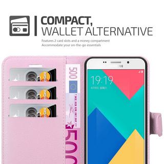 Cadorabo  Hülle für Samsung Galaxy A9 2016 Standfunktion, Kartenfach 