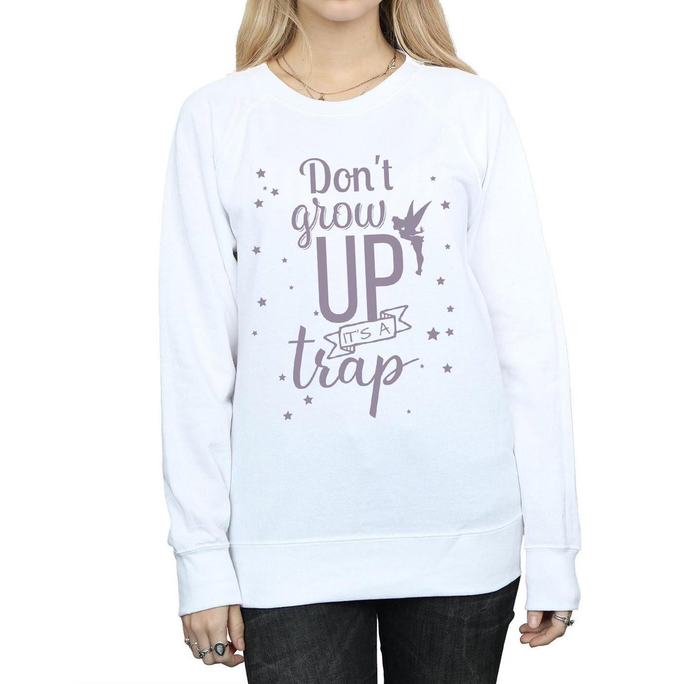 Disney  Don't Grow Up Sweatshirt 