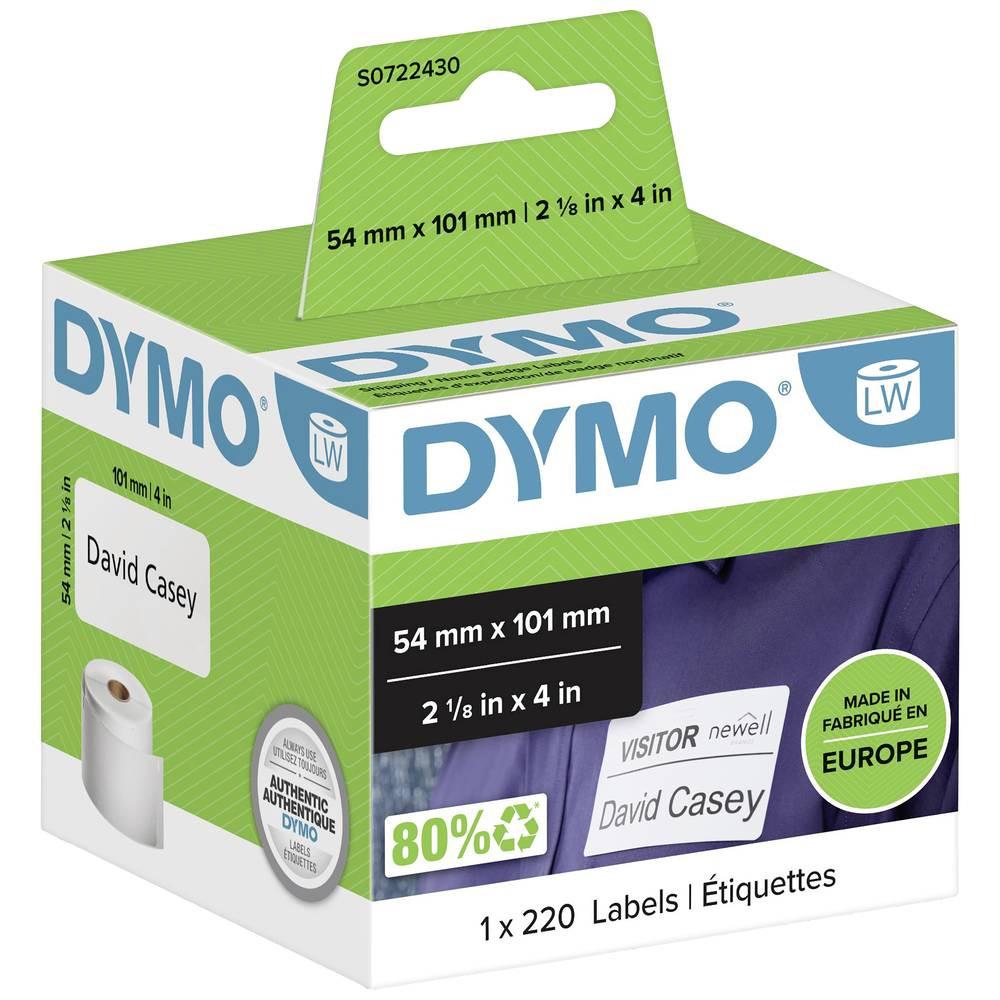 Dymo  Rouleau d'étiquettes, permanentes 101 x 54 mm 