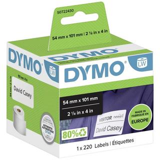 Dymo  Rouleau d'étiquettes, permanentes 101 x 54 mm 