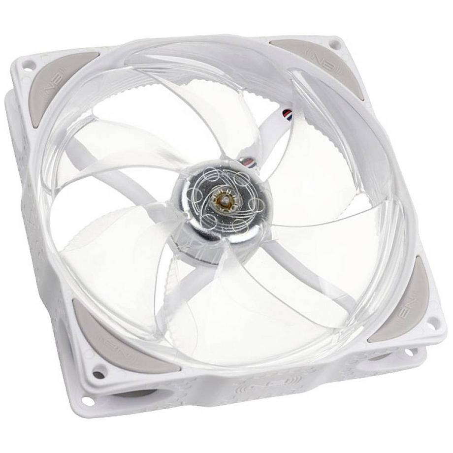 NOISEBLOCKER  B12X-P Case per computer Ventilatore 12 cm Bianco 1 pz 
