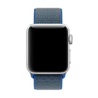 Cover-Discount  Apple Watch 38/40/41 mm - Cinturino in nylon con velcro blu-verde 