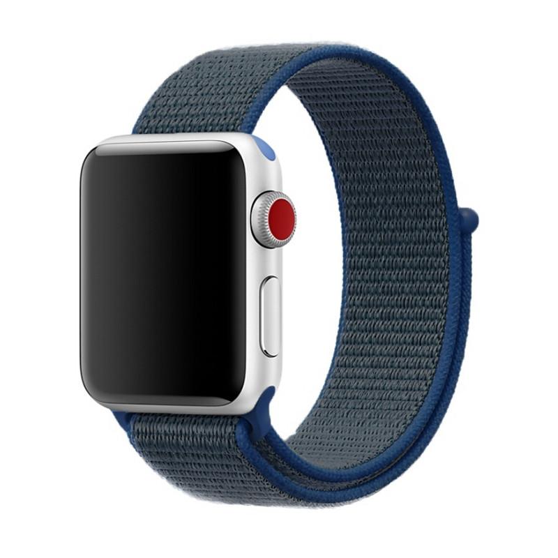 Cover-Discount  Apple Watch 42/41/40mm - Nylon Armband Mit Klettverschluss 