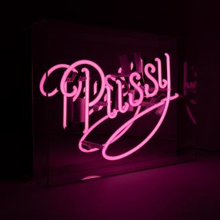 Locomocean Grosse Acryl-Box Neon - "Pussy" rosa  