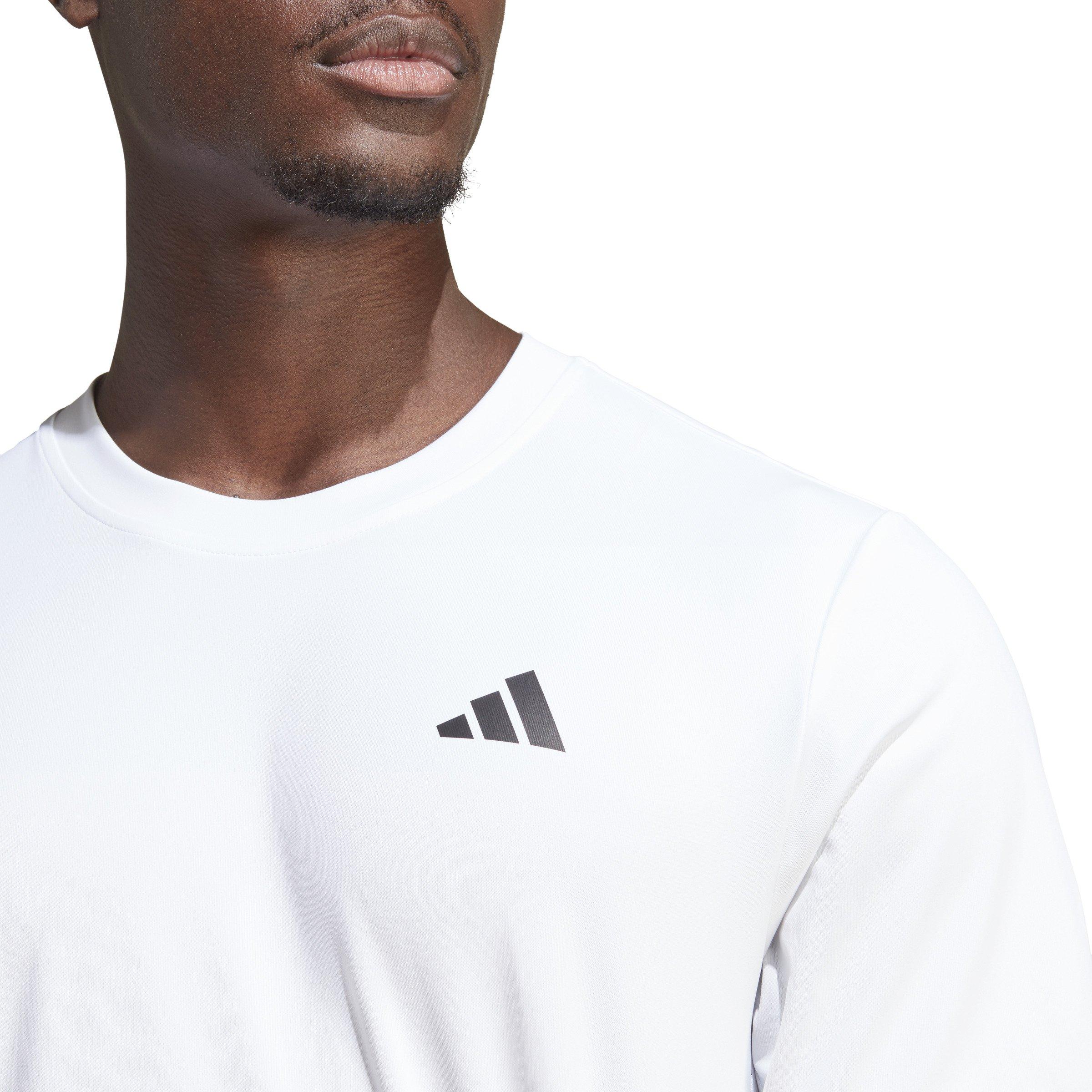 adidas  T-shirt de tennis Club 3 bandes blanc 