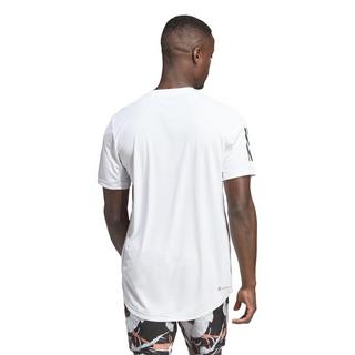 adidas  T-shirt de tennis Club 3 bandes blanc 