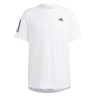 adidas  Club 3-Streifen Tennis T-Shirt weiss 