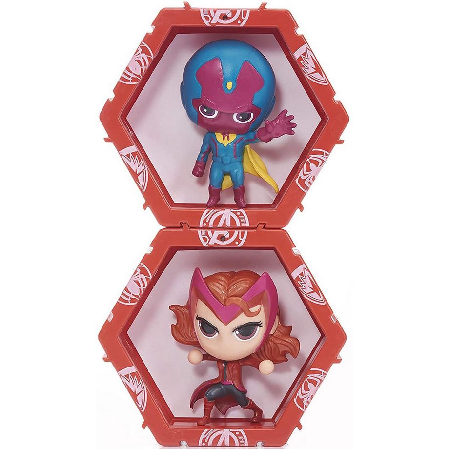 Wow Stuff - Wow Pods  WOW ! POD Marvel Vision + Scarlet led figures set 