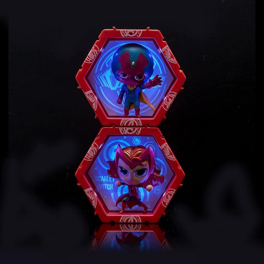 Wow Stuff - Wow Pods  WOW ! POD Marvel Vision + Scarlet led figures set 