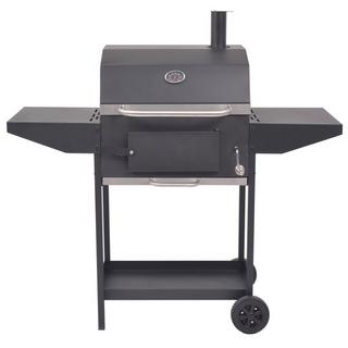 VidaXL Wagengrill stahl  