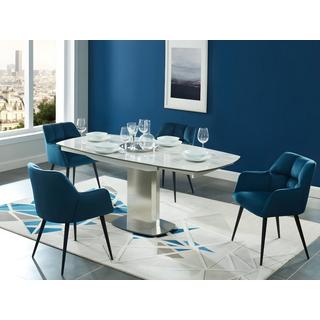 Vente-unique  Ensemble table TALICIA + 4 Chaises PEGA 