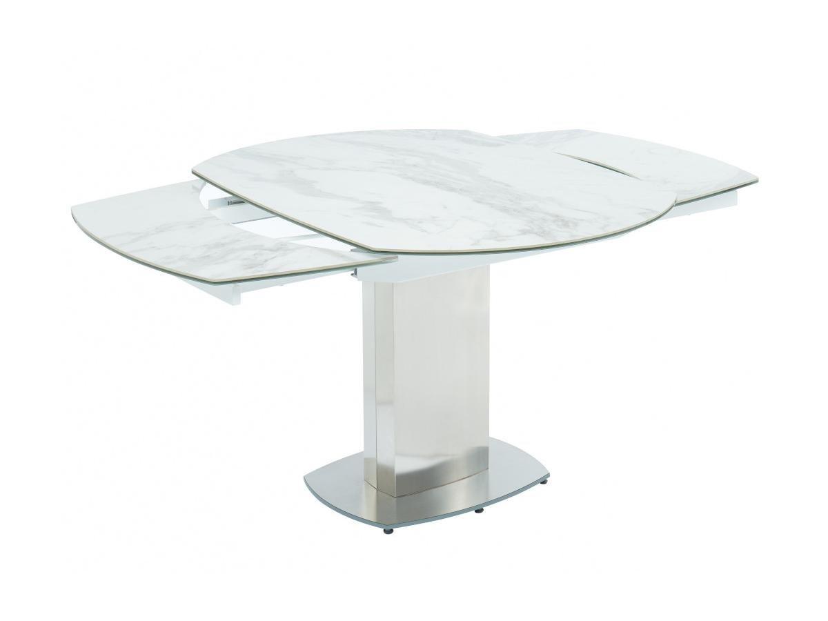 Vente-unique  Ensemble table TALICIA + 4 Chaises PEGA 