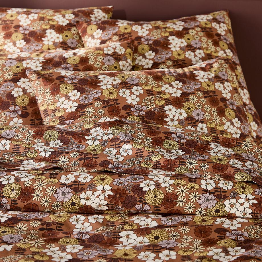 La Redoute Intérieurs Copripiumino Marisol motivo floreale 50% cotone riciclato  