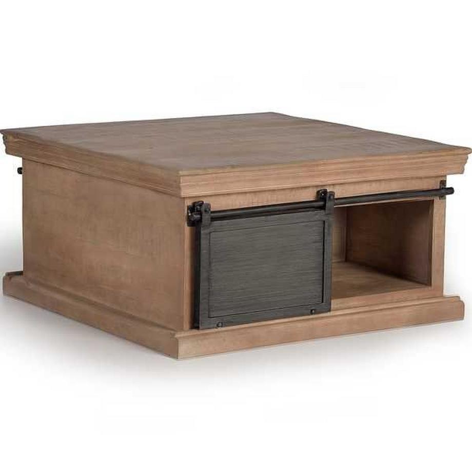 mutoni Tavolino Industrial Mango 90x90  