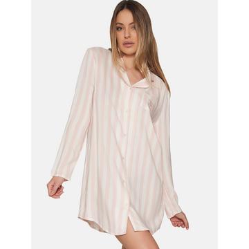 Chemise de nuit manches longues Classic Stripes