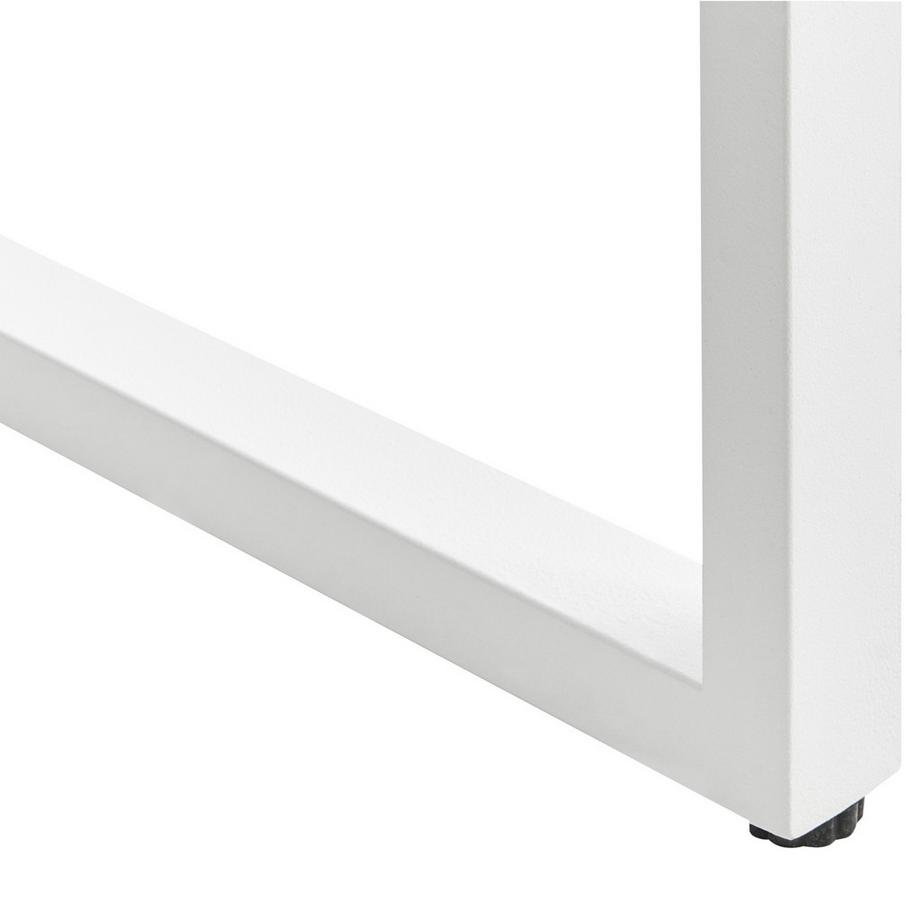 Beliani Scrivania da ufficio con pannello forato en Pannello di fibre (LDF) Moderno BUXTON  