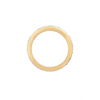 Elli  Ring Elli Premium Ring Bandring Geo Shape Kristalle 925 Silber 