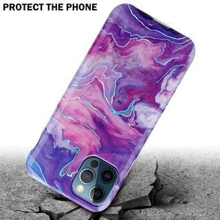 Cadorabo  Housse compatible avec Apple iPhone 12 PRO MAX - Coque de protection en silicone TPU avec motif mosaïque 